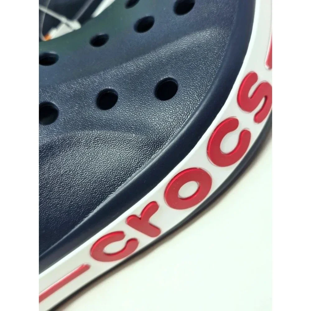 Crocs Classic Clogs Navy Red White M6|W8 Men's Size 6/ Women's Size 8 Unisex